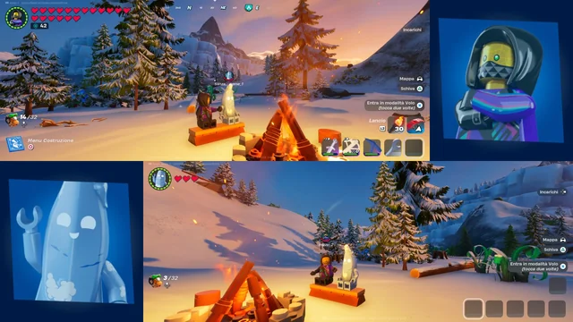 lego fortnite split screen