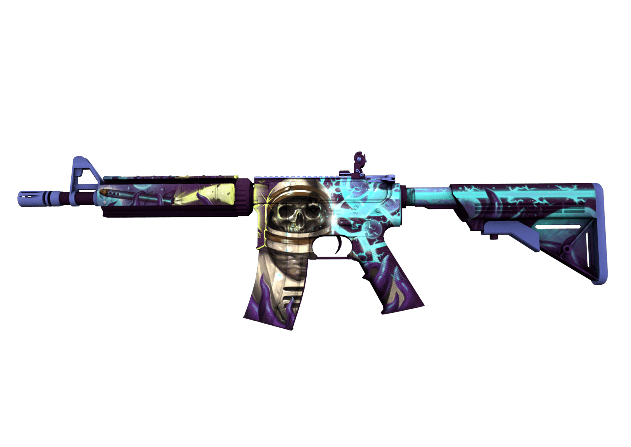 download the new M4A4 Spider Lily cs go skin