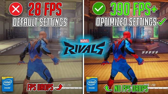 marvel rivals pc settings for high fps