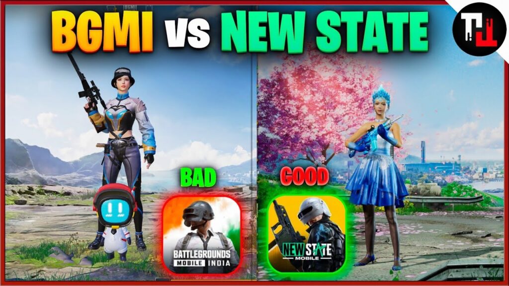 BGMI vs PUBG New State Mobile: Major Differences Revealed