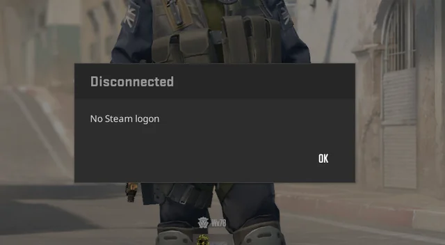 no steam logon cs2