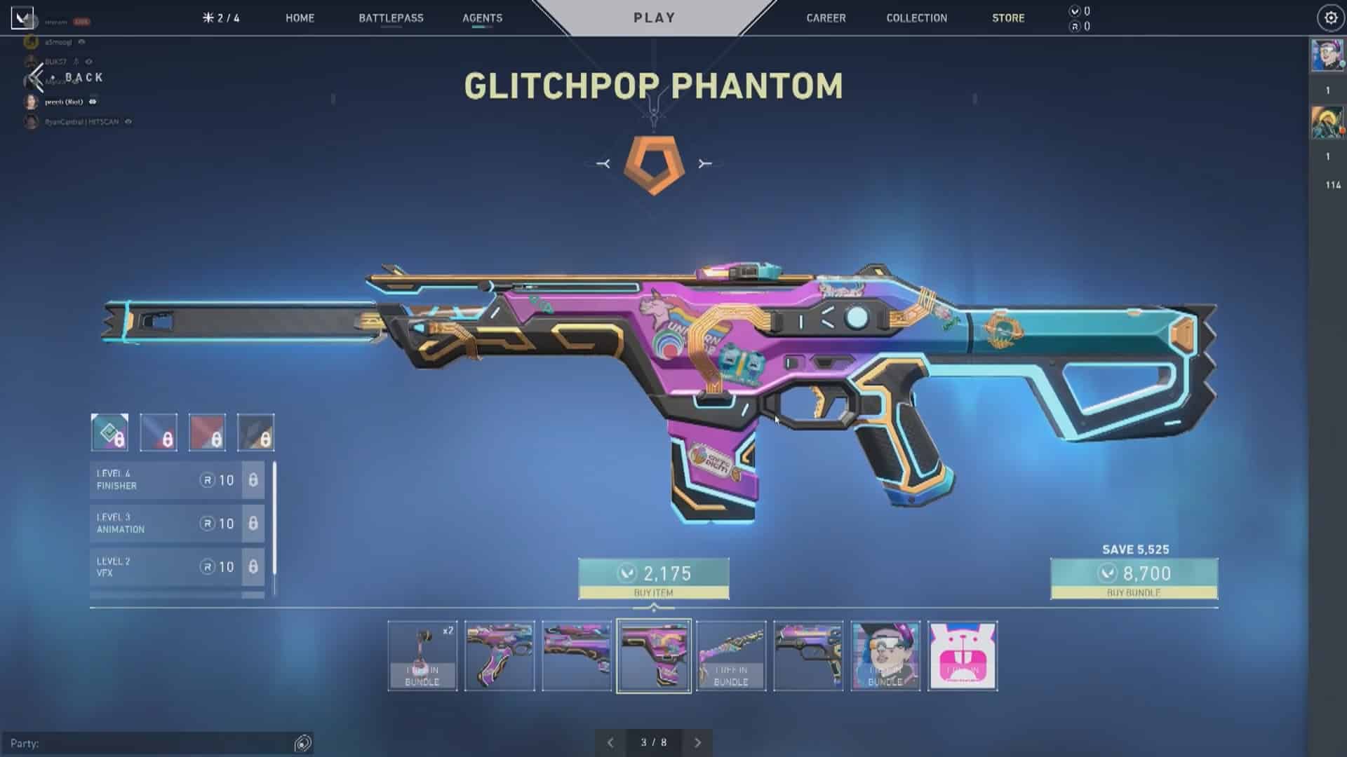 Valorant Glitchpop 2.0: New Skins, Variants & Melee Revealed