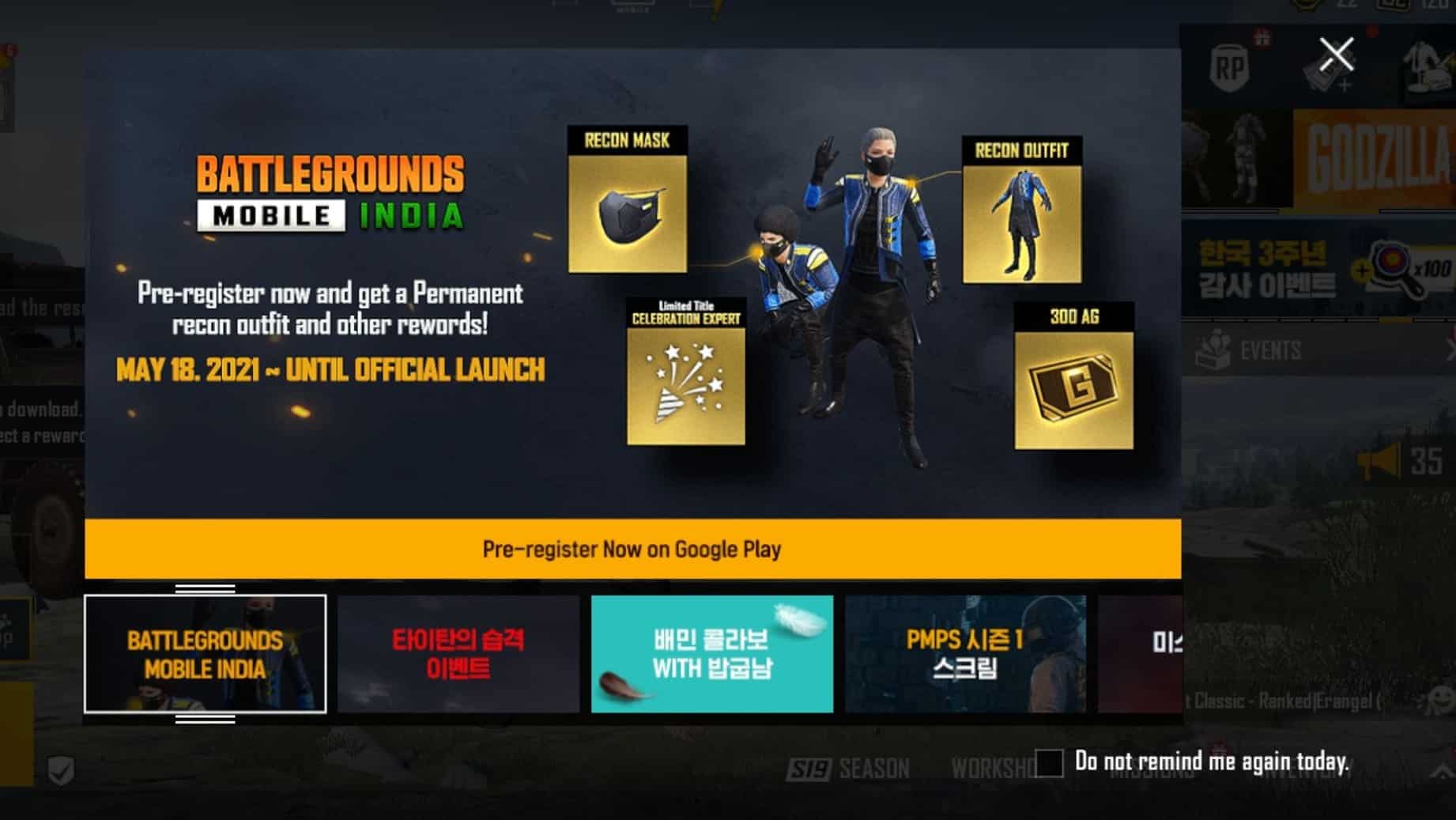 Battlegrounds Mobile India Advertised In Pubg Mobile Kr Talkesport