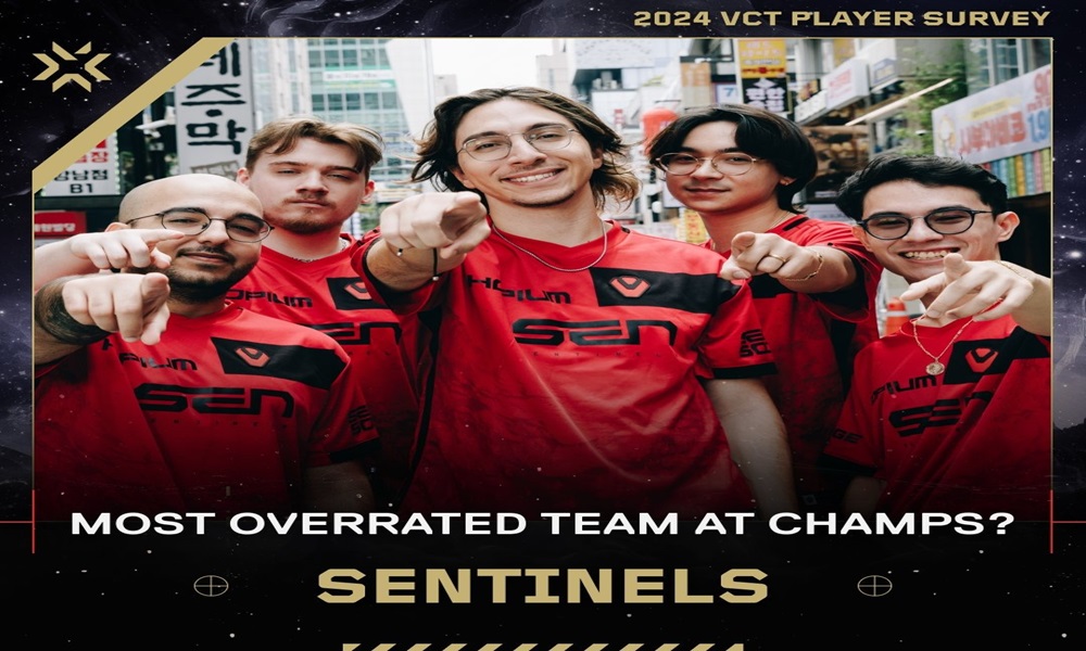 Sentinels Dubbed “Most Overrated” Team at Valorant Champions 2024