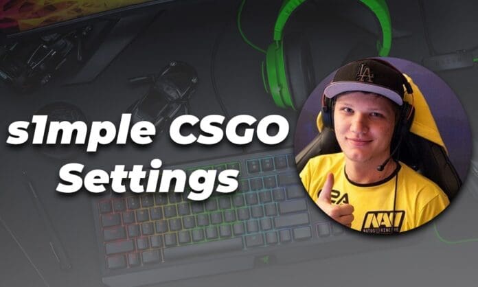 s1mple csgo settings