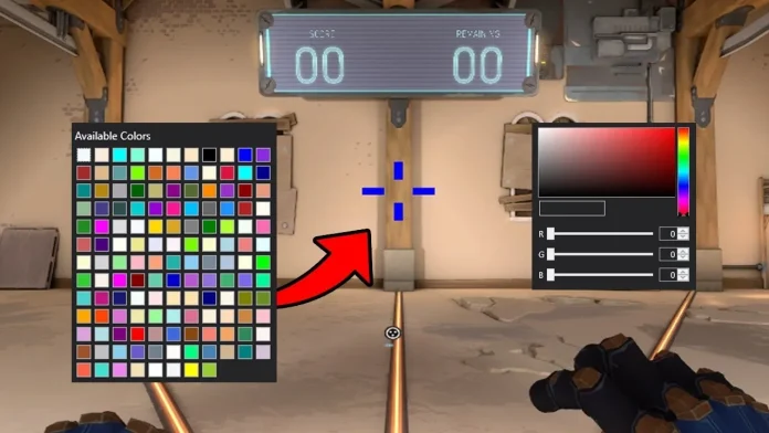 valorant crosshair colour codes