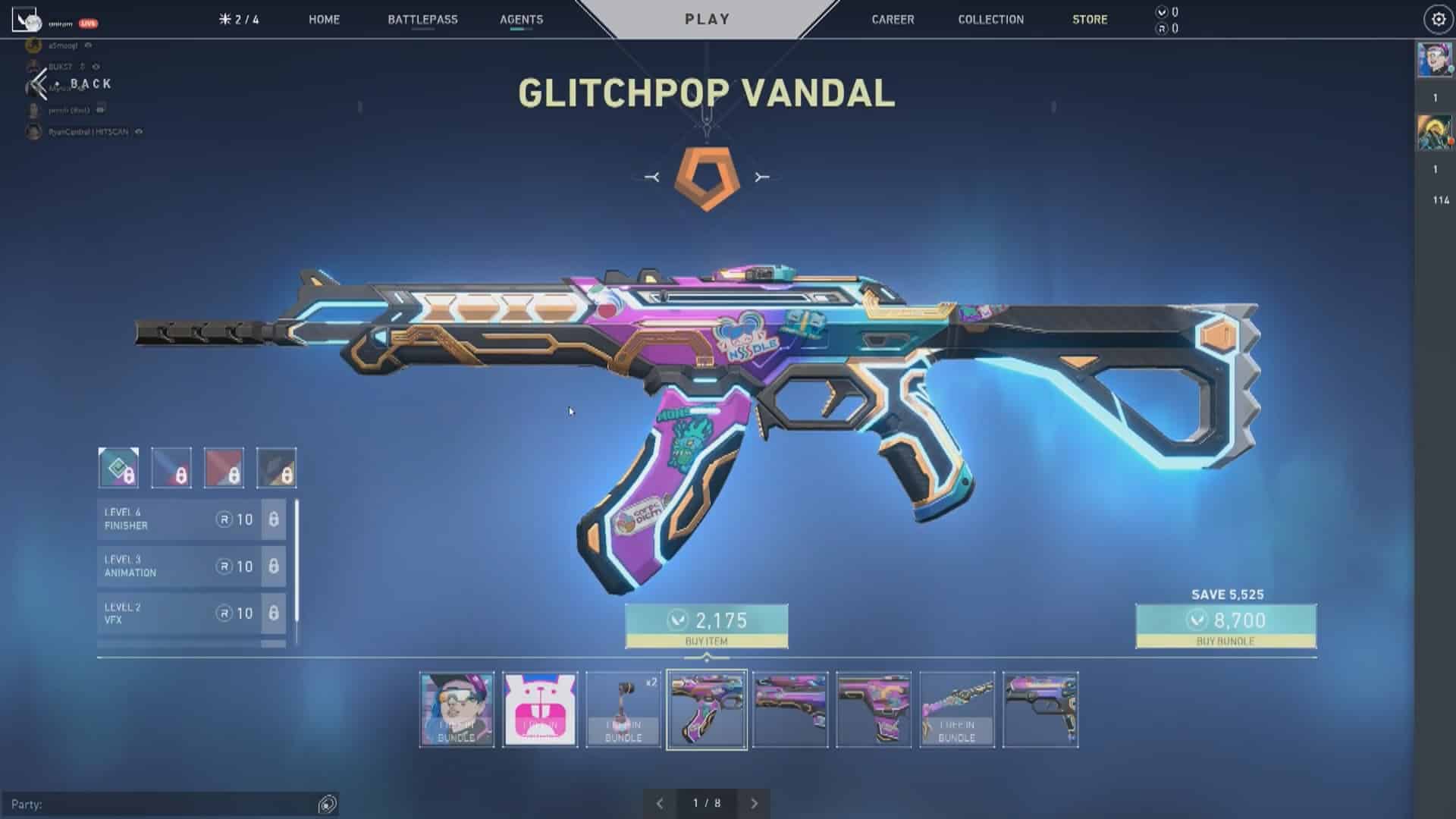 Valorant Glitchpop 2.0: New Skins, Variants & Melee Revealed