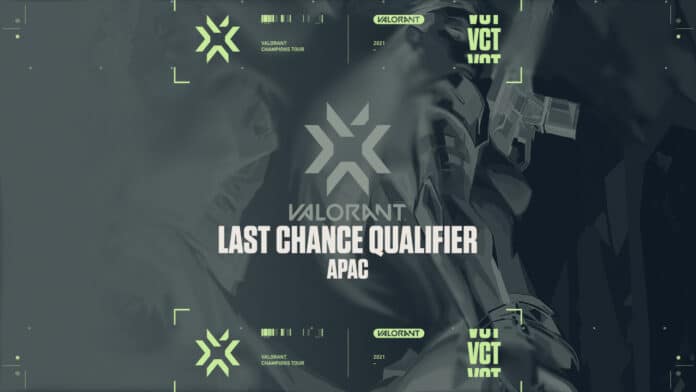 vct apac last chance qualifier